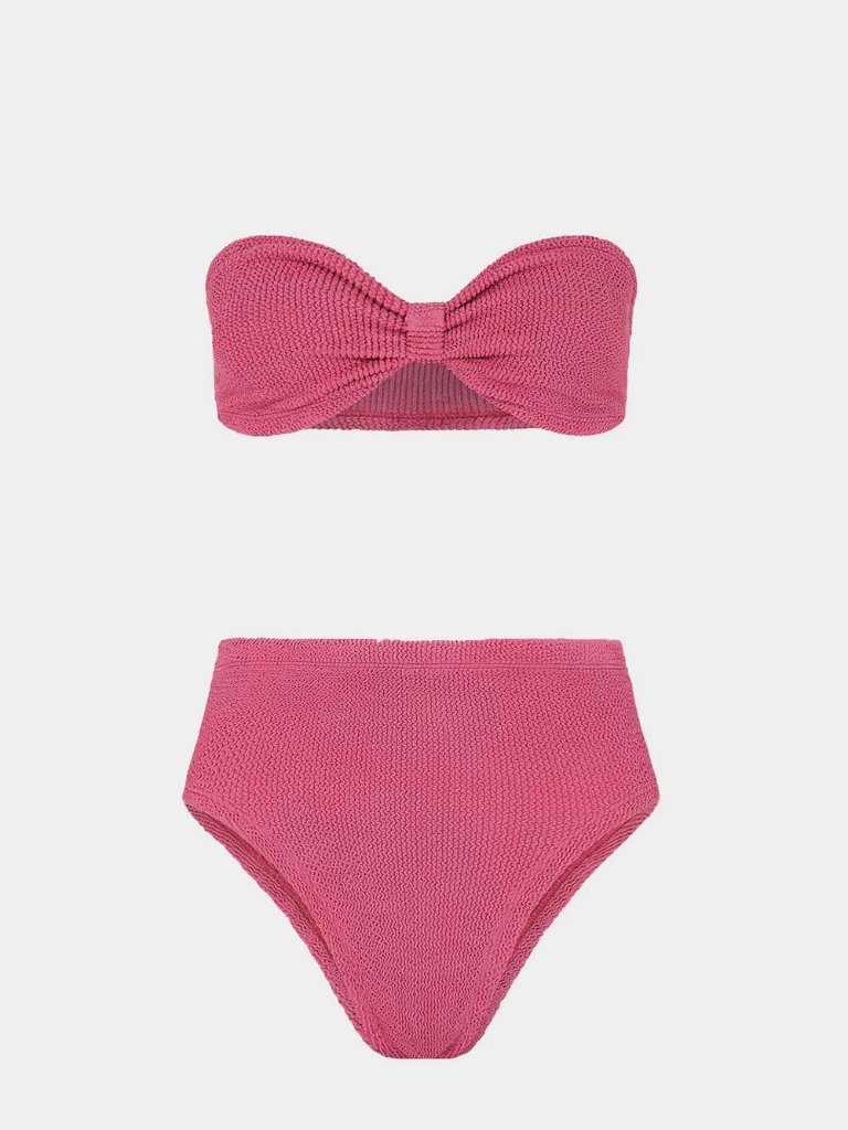 Nwt Hunza G Ruby Bikini In Candy Pink